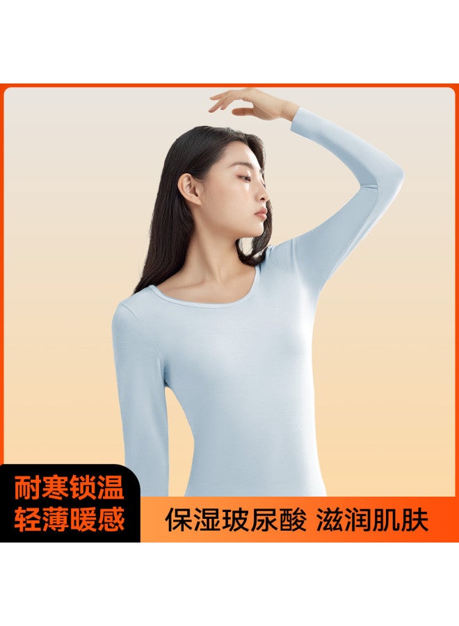 YOUKESHU Autumn Round Neck Base Layer Shirt Women'S Modal Top Sophisticated Fall Clothing - Image 2