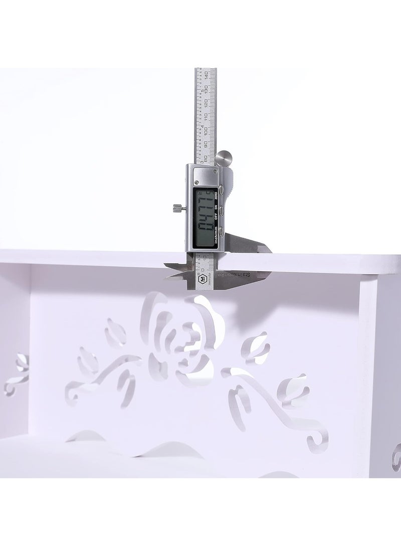 تي بي جي بي مقعد مرحاض القرفصاء - مقعد مرحاض للحمام، مقعد نونية المرحاض، مركب من الخشب والبلاستيك، 7 انش، مقعد حمام للبالغين وكبار السن - Image 2