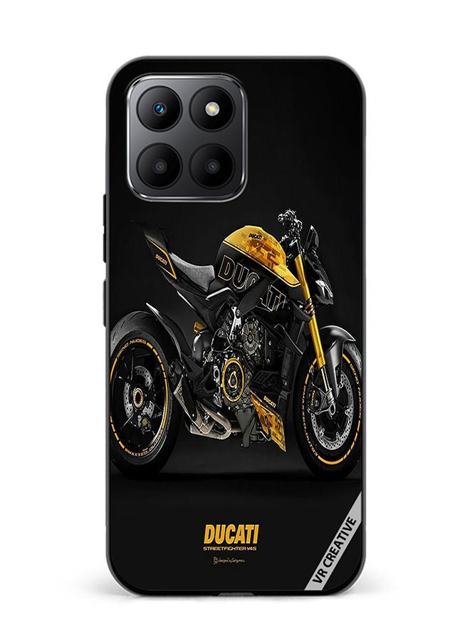 VR CREATIVE Protective Case Cover For Honor 70 Lite Ducati Design Multicolour - Image 1