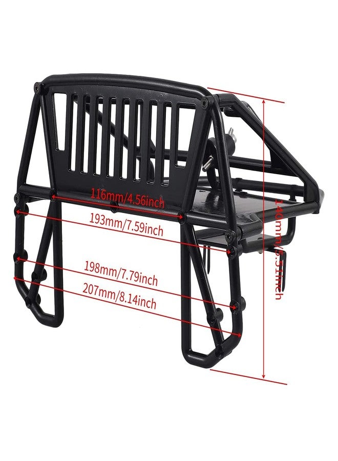 LAFEINA RC Crawler Back-Half Cage Body Shell for 1/10 RC Crawler TRX4 SCX10 90046 AT4 Redcat GEN 8 Scout II (Cage) - Image 4