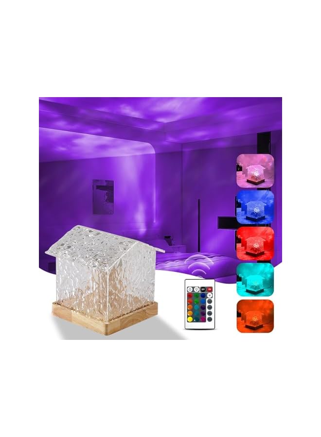 The Bros Galaxy Projector Light for Bedroom, Ocean Wave Sensory Light with 16 Colors, Romantic Visual Mood Lighting Lamp, Ceiling Projector Night Light for Bedroom/Party/Game Rooms, for Teen Gifts - Image 2