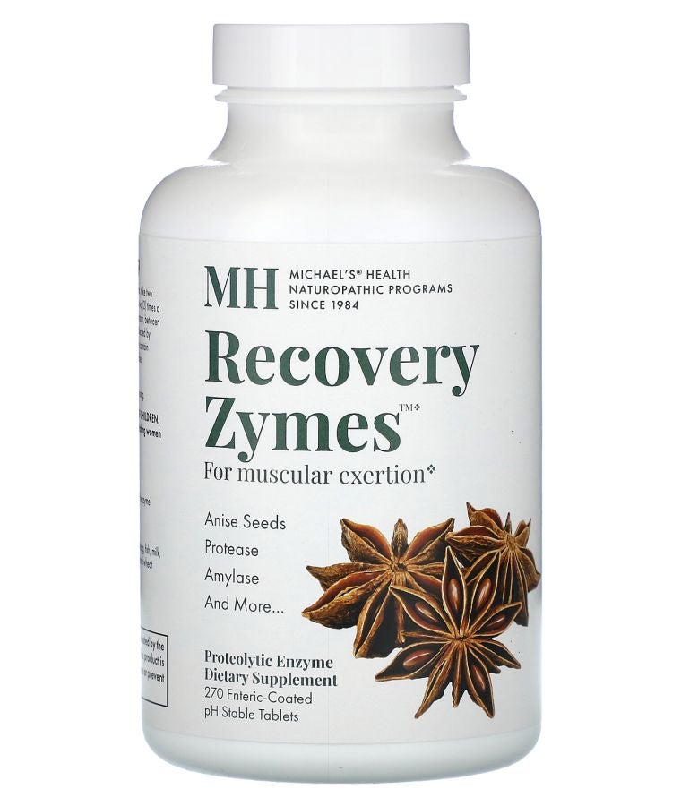 MICHAEL'S Recovery Zymes 270 Enteric-Coated pH Stable Tablets