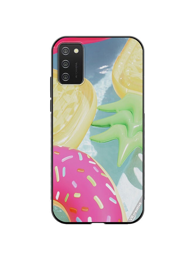 VR CREATIVE Protective Case Cover For Samsung Galaxy A02s Pool Fun Design Multicolour - Image 1