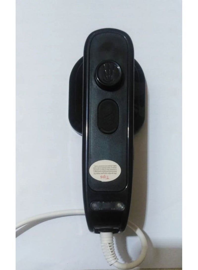 DubaiGallery مكواة بخار للسفر للملابس، مكواة بخار صغيرة محمولة احترافية للملابس، تدعم الكي الجاف والرطب لأي ملابس ملابس - Image 2