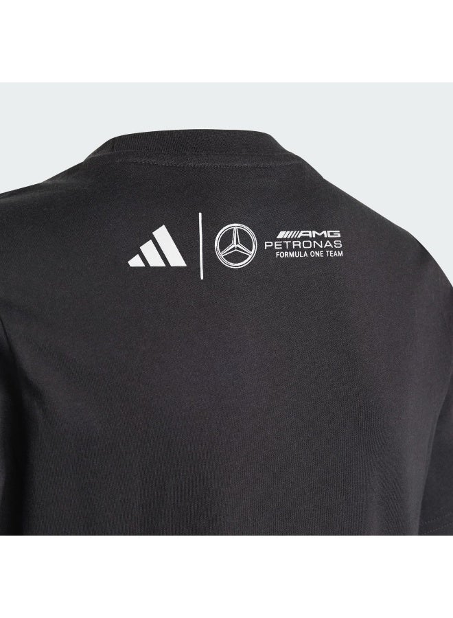 adidas تيشيرت أديداس أسود للجنسين بتصميم رياضي - Image 3