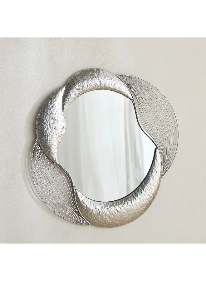 Home Box Delp Premium Heavy Duty Metal Nordic Wall Mirror 74.9 x 4.4 x 75.6 cm