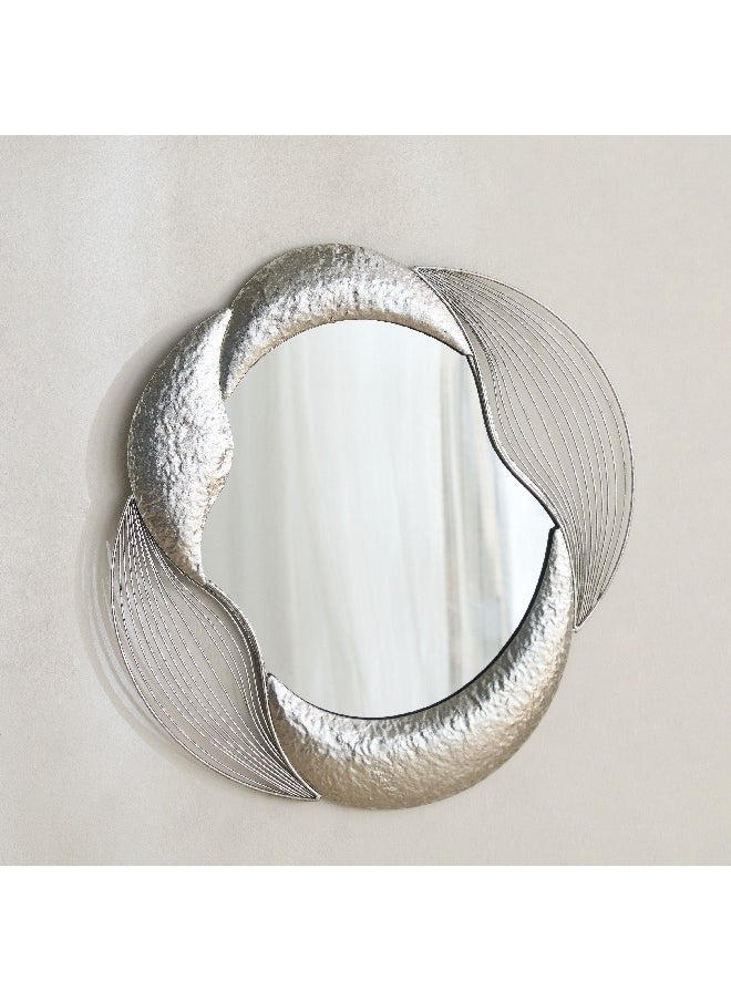 Home Box Delp Premium Heavy Duty Metal Nordic Wall Mirror 74.9 x 4.4 x 75.6 cm  - Image 2
