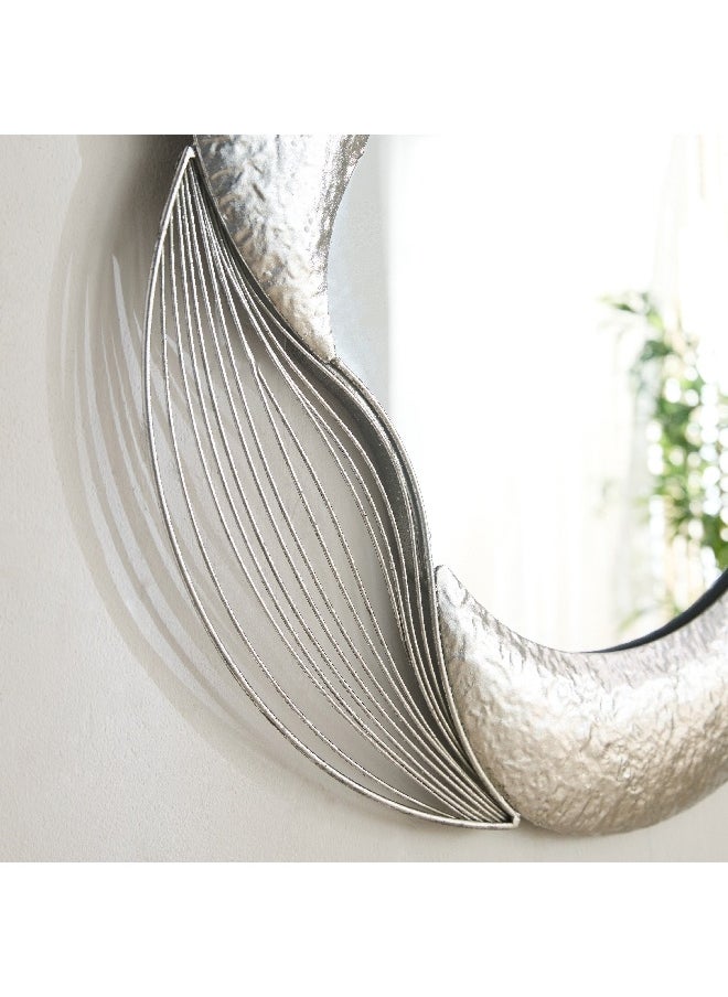 Home Box Delp Premium Heavy Duty Metal Nordic Wall Mirror 74.9 x 4.4 x 75.6 cm  - Image 3