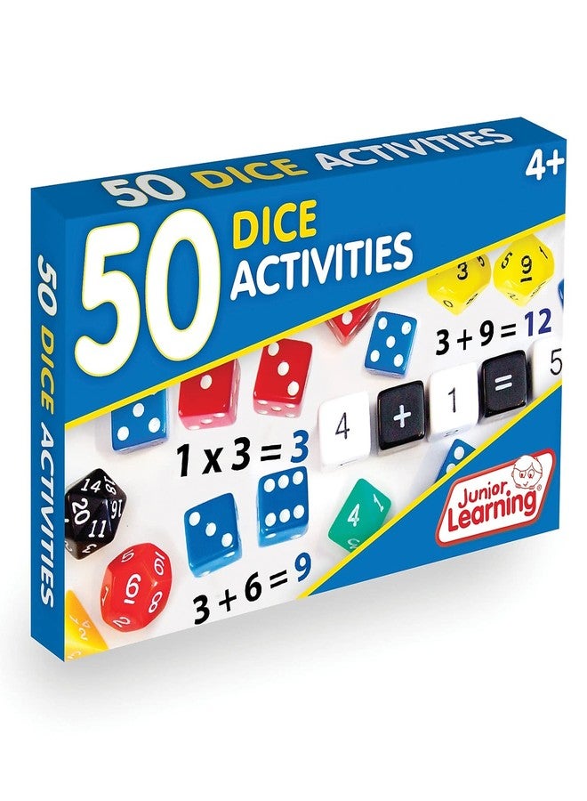 Junior Learning 50 Dice Activities Educational Action Games - Image 1