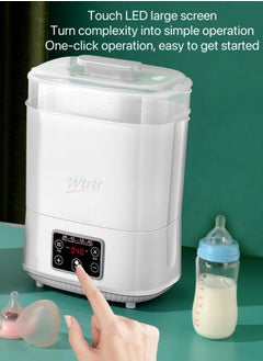 Wtrtr Wtrtr Baby Bottle Sterilizer, Electric Steam Bottle Sterilizer and Dryer, 5-in-1 Baby Bottle Sanitizer Universal Fit for All Baby Items Accessories, white  - Image 4