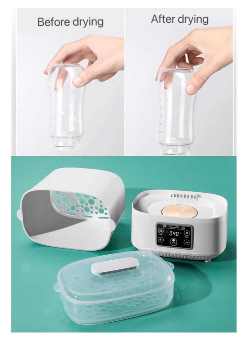 Wtrtr - Wtrtr Baby Bottle Sterilizer, Electric Steam Bottle Sterilizer and Dryer, 5-in-1 Baby Bottle Sanitizer Universal Fit for All Baby Items Accessories, white - Image 1