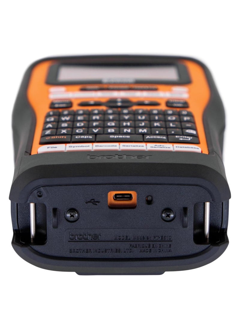 Brother Max Brother PT-E560BTVP Industrial Label Printer – Bluetooth, Dual Auto-Cutter, USB-C, 3.5mm to 24mm Labeling Support - Image 3