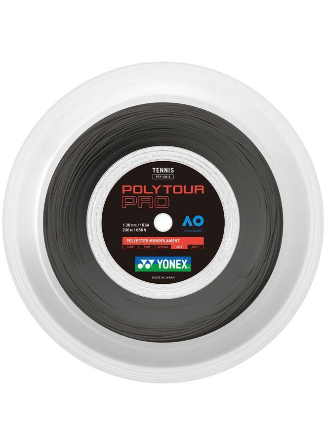 Yonex PTP125GRR Poly Tour Pro 1.25/16L Tennis String Reel Graphite - Image 1