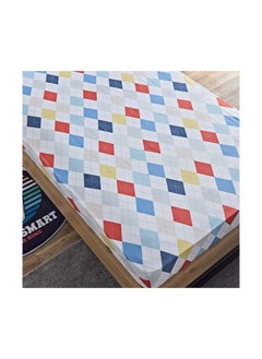 Home Box Nora 2-Piece Single Plaid Microfibre Flat Sheet Set 160 x 240 cm  - Image 3