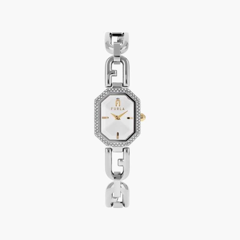 Furla Silver Analog Watch for Women - Image 1