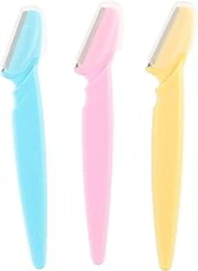 Generic Eyebrow Razors - Safety Razor for Facial Hair Removal - Facial Razor and Trimmer - Exfoliating Tool 