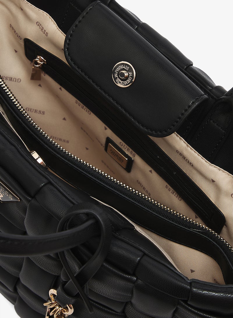 GUESS Marion Satchel Bag - Image 4