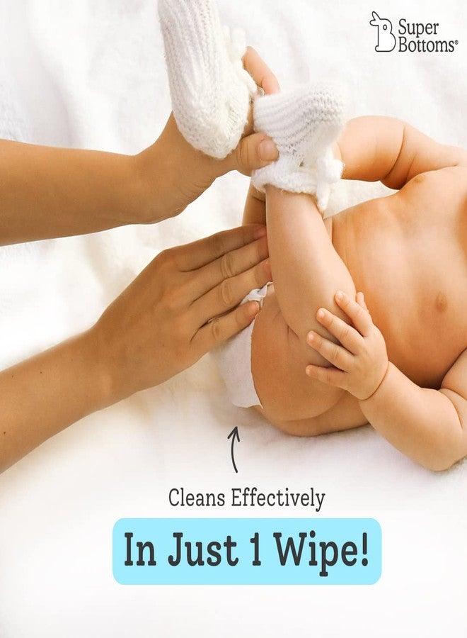 سوبربوتمز مناديل سوبر بوتومز فائقة الترطيب - سميكة للغاية مع ترطيب إضافي ومتينة (عبوة من 1، 72 قطعة) - Image 5