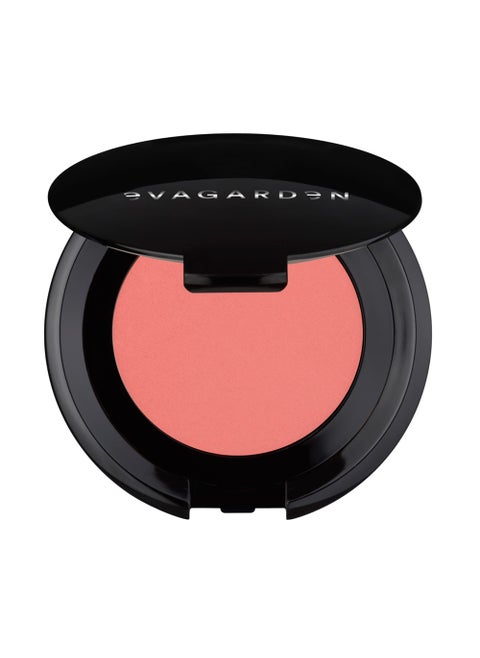 EVAGARDEN Fusion Blush - Easily Blendable Texture - Enhances Your Makeup Finish - Soft Focus Effect Visibly Reduces Fine Lines - Highlights Cheekbone and Sculpts Face - 346 Rose Peach - 0.17 oz