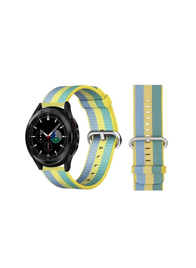 بيرفيي سوار بديل لساعة سامسونج جالاكسي 4. أصفر بولين - Image 1