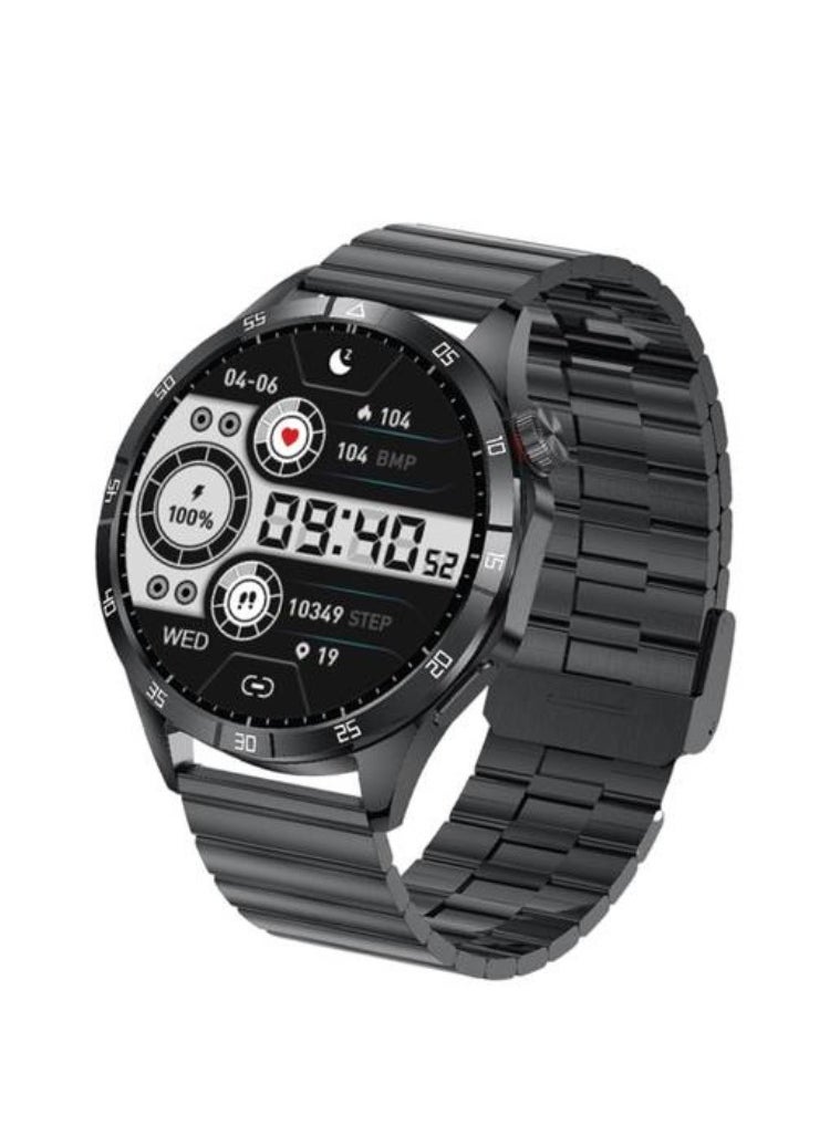 GreenLion Green Lion G-Master 2 Smart Watch, Wireless Charging, Multiple NFC, Always on Display, Vibration Support, Up to 2.5 Hours Working Time, Bluetooth 5.0 - Black  - Image 1
