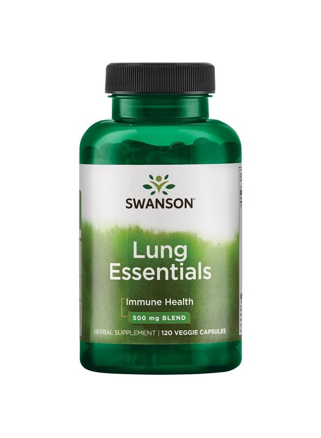 Swanson Lung Essentials 120 Veg Capsules