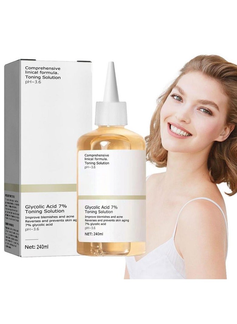 Glycolic Acid 7% Toning Solution 240ml - Image 1