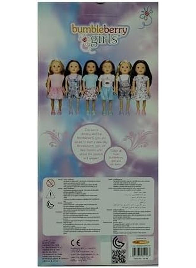 Lotus Bumbleberry Miss Serena 15" Soft Bodied Doll Huggable Doll For Girls - Image 3