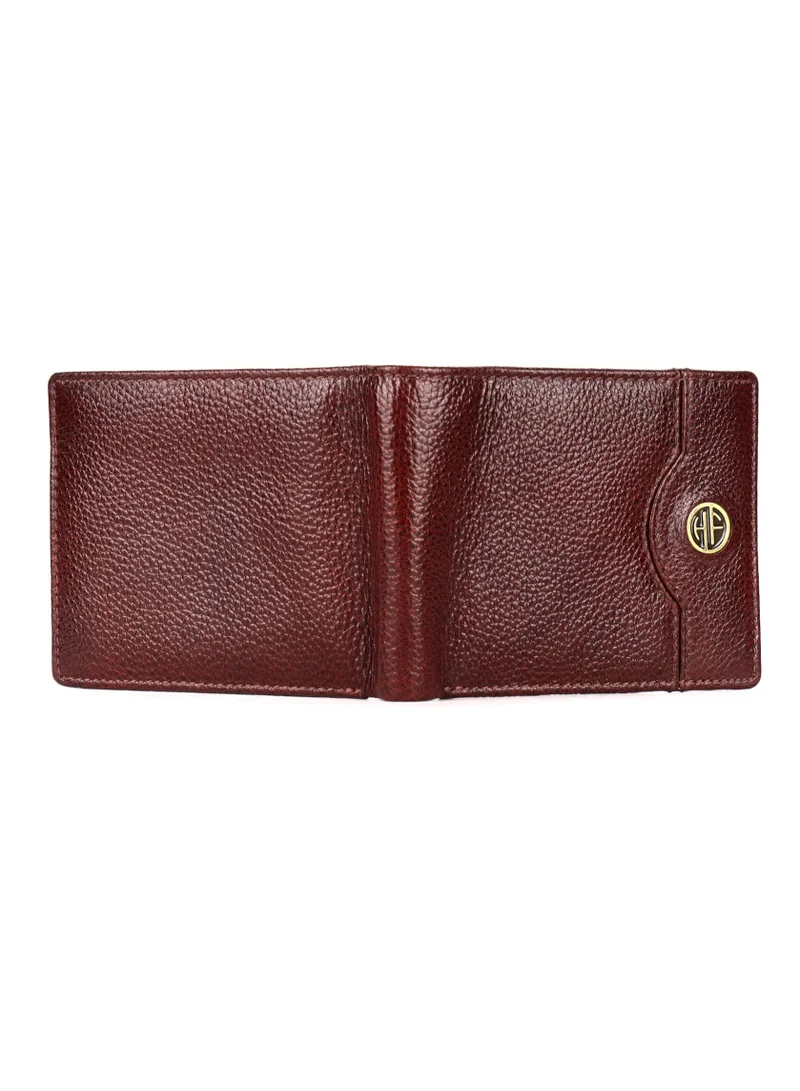 HAMMONDS FLYCATCHER Leather Wallet for Men, RFID Protected Leather Purse for Men, Money Purse for Men, Bi-Fold Wallet, 6 Card Slots, 1 ID Slots, Coin Pocket, Hidden Pockets - Brown | XRPB