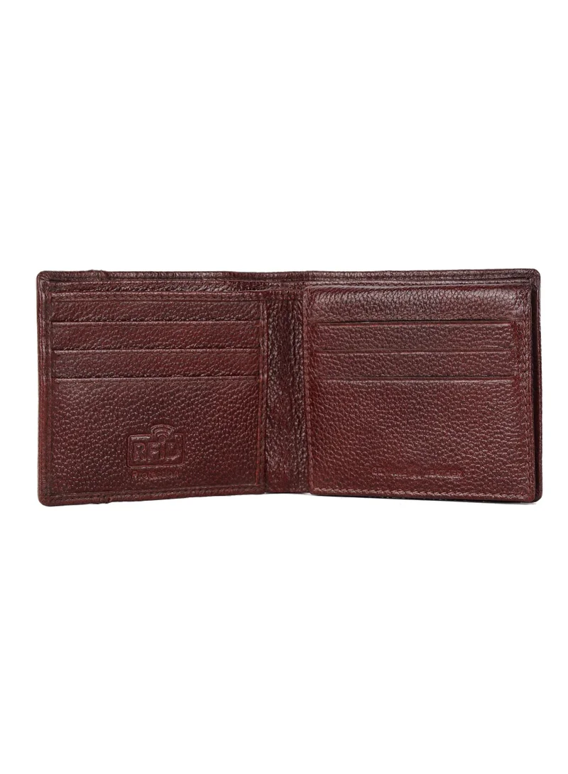HAMMONDS FLYCATCHER Leather Wallet for Men, RFID Protected Leather Purse for Men, Money Purse for Men, Bi-Fold Wallet, 6 Card Slots, 1 ID Slots, Coin Pocket, Hidden Pockets - Brown | XRPB
