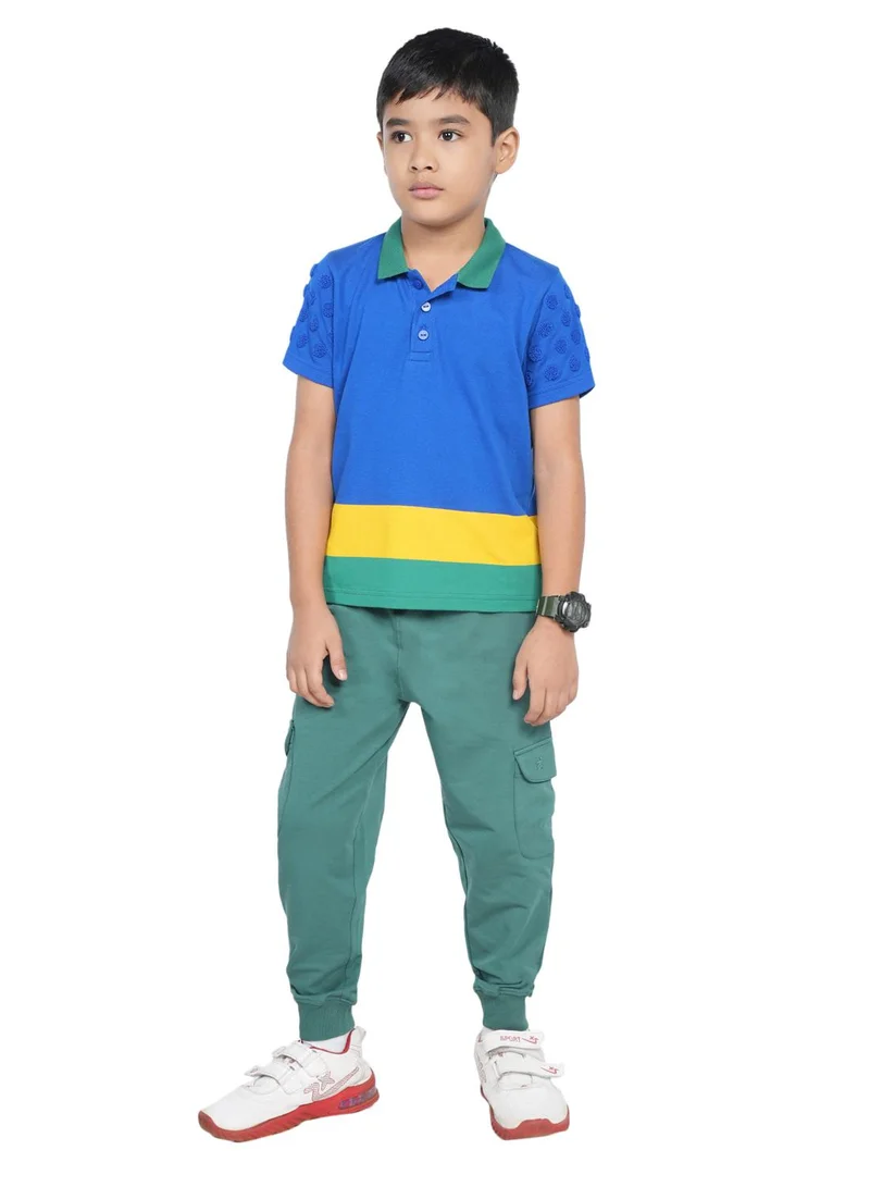 Pilolo Color block polo