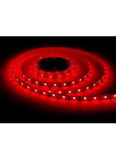 ACK 5 Meters Three Chip Red 60LED 12V IP20 Strip LED  - Image 1