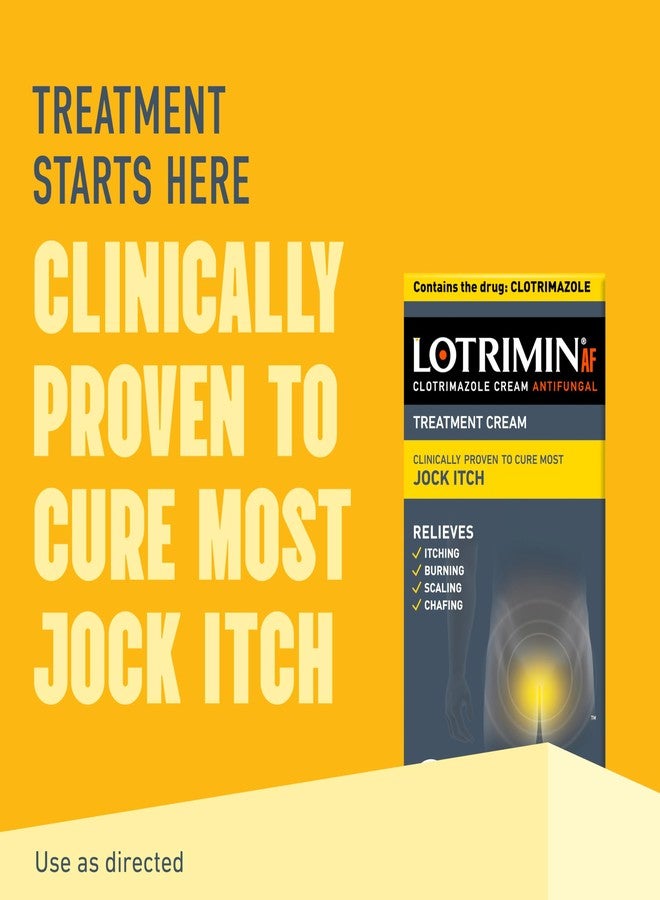 Lotrimin كريم لوتريمين AF لعلاج حكة الرياضي، حكة الرياضي، وفطريات القدم، 0.42 أونصة (عبوة واحدة) (قد يختلف التغليف) - Image 2
