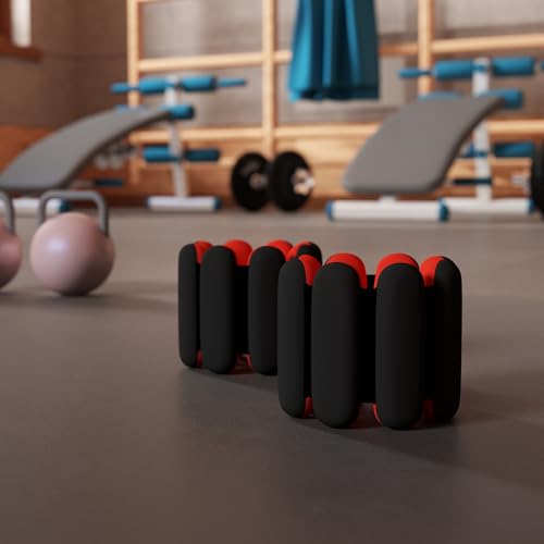 FlamingoCasa Adjustable Ankle weights for women walking : wrist weights 2lbs No-Slip for Pilates & Yoga exercise - Ensure zero interruption in your training - Image 5