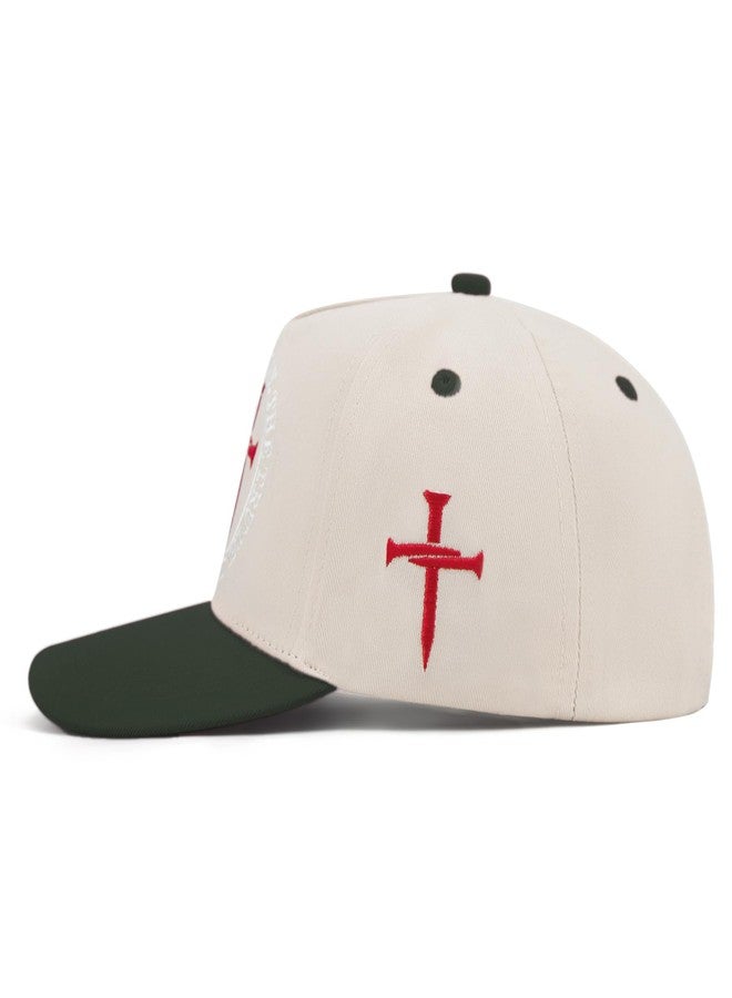 XMDZH Christian Jesus Cross Hat for Men Women, Adjustable Embroidered Jesus The Way The Truth The Life Trucker Hats Christian Religious Gifts - Image 3