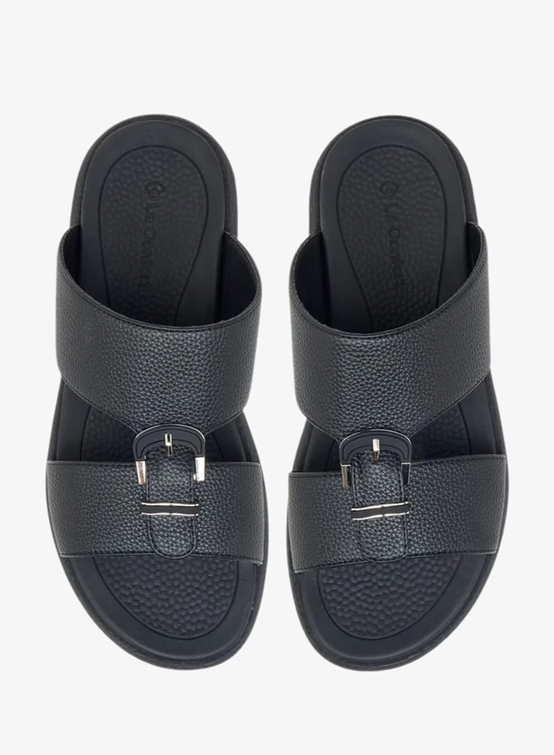 Le Confort Men Buckle Detail Slip-On Arabic Sandals Ramadan Collection