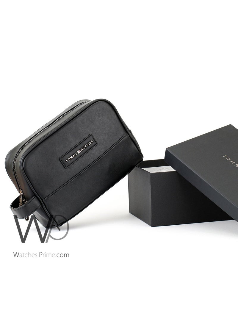Tommy Icons Tommy Hilfiger Fabri Black Handbag For Men - Image 3