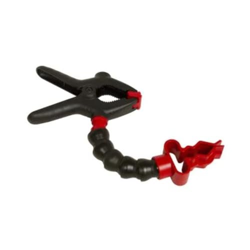 Lisle 70450 Flashlight Holder with Clamp, Black, Red - Image 4