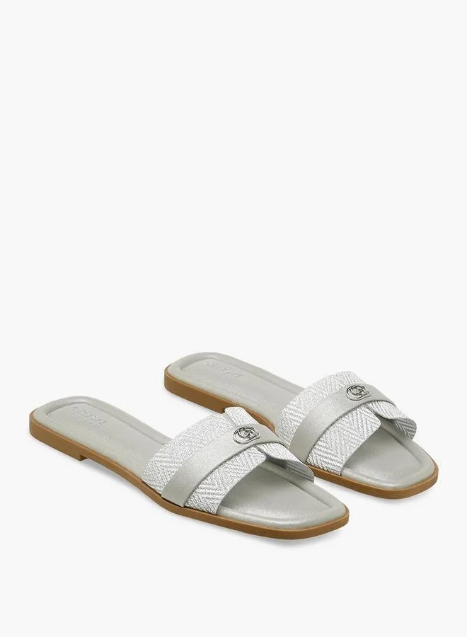 سيليست Women Glitter Detail Sandals Ramadan Collection