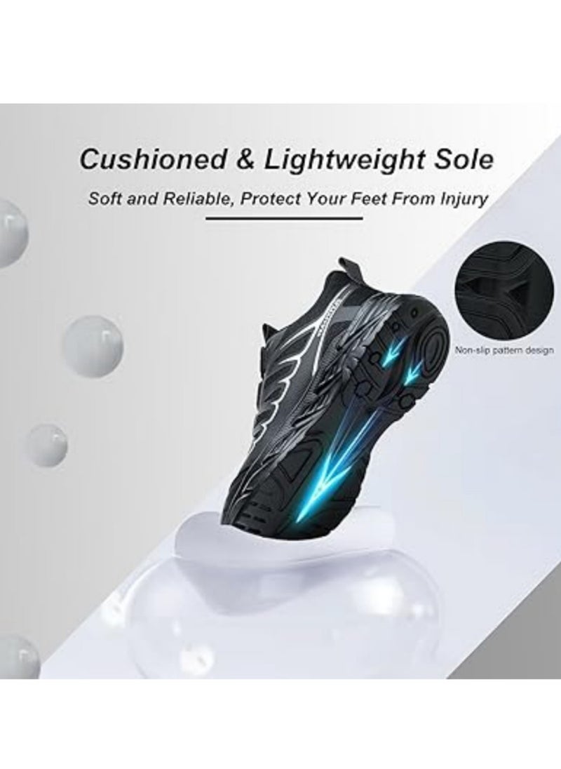 Verci - Men's steel shoes, indestructible, comfortable, resistant steel safety shoes for men, light safety shoes (42 EUR) - Image 1