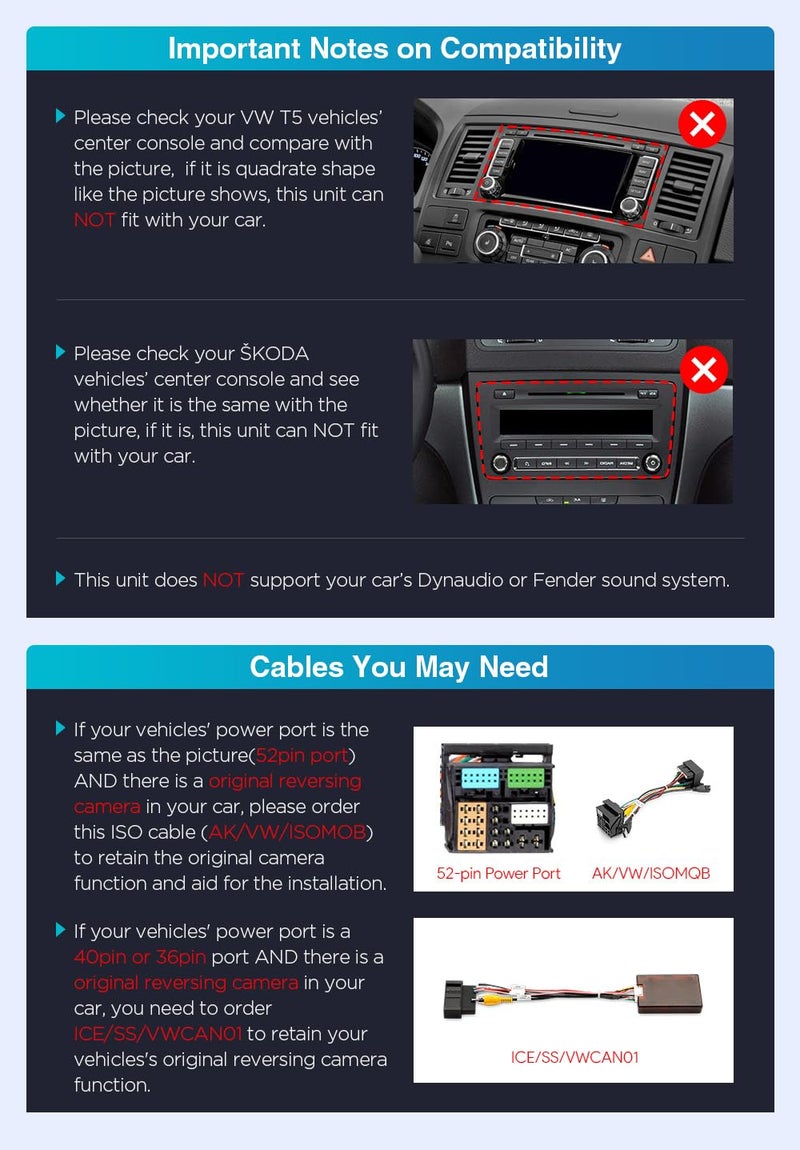 Xtrons ستيريو سيارة XTRONS لسيارات فولكس فاجن EOS جولف، أندرويد 14 ثماني النواة 6GB+128GB راديو سيارة، شاشة تعمل باللمس QLED IPS بحجم 9 بوصات نظام تحديد المواقع GPS للمركبة وحدة رأس بلوتوث مدمجة DSP كار بلاي أندرويد أوتو 4G LTE - Image 3