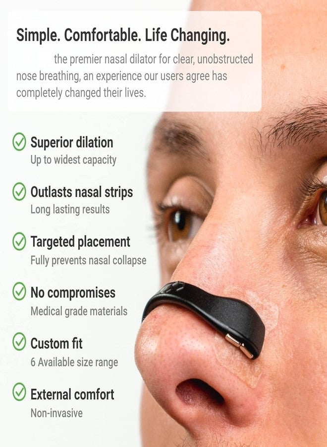QUALIZA Magnetic Universal Nasal Strips | Breathing Nasal Strip | Anti Snoring Nose Clip | Skin Safe Sleep Nasal Strips | Nasal Dilators For Breathing | Snore Stopper | Snoring Stopper For Men | Breathing Nasal Strip Starter Kit - Image 2