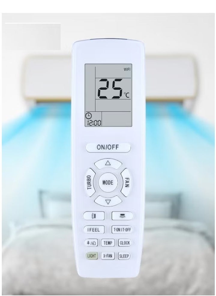 ELTRAZONE New YAP1F for GREE AC A/C Air Conditioner Replacement Remote Control YB1F2 YB1FA, Universal Remote for GREE Air Conditioners, Easy-to-Use, Precise Control - Image 1