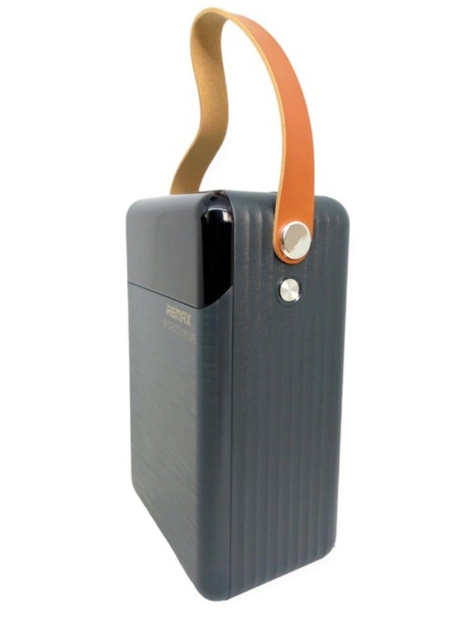 ريماكس بنك طاقة محمول من ريماكس Rpp-566، مزود بشاحن سريع، بسعة 80000 مللي أمبير/ساعة، مع بطارية قابلة لإعادة الشحن، وبطارية قابلة لإعادة الشحن، وبطارية قابلة لإعادة الشحن، وبطارية قابلة لإعادة الشحن، وبطارية قابلة لإعادة الشحن، وبطارية قابلة لإعادة الشحن. - Image 4