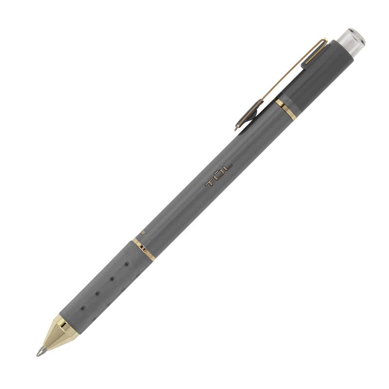 TULÂ® GL Series Retractable Gel Pens, Medium Point, 0.8 mm, Assorted Barrel Colors, Assorted Metallic Inks, Pack Of 8 Pens - Image 5