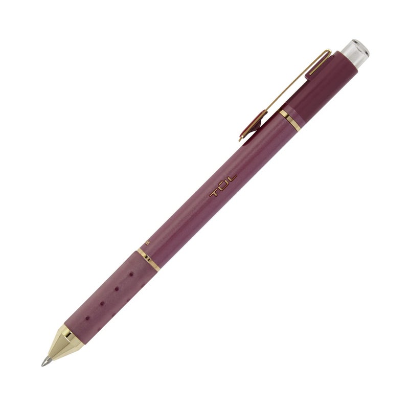 TULÂ® GL Series Retractable Gel Pens, Medium Point, 0.8 mm, Assorted Barrel Colors, Assorted Metallic Inks, Pack Of 8 Pens - Image 4