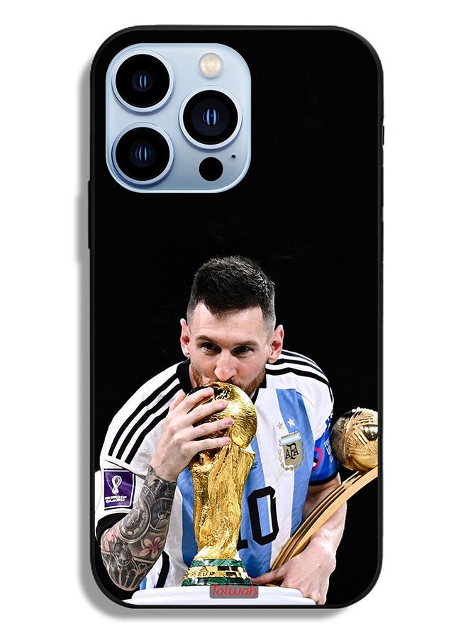 Tolwak Apple iPhone 13 Pro Protective Case Messi  - Image 2