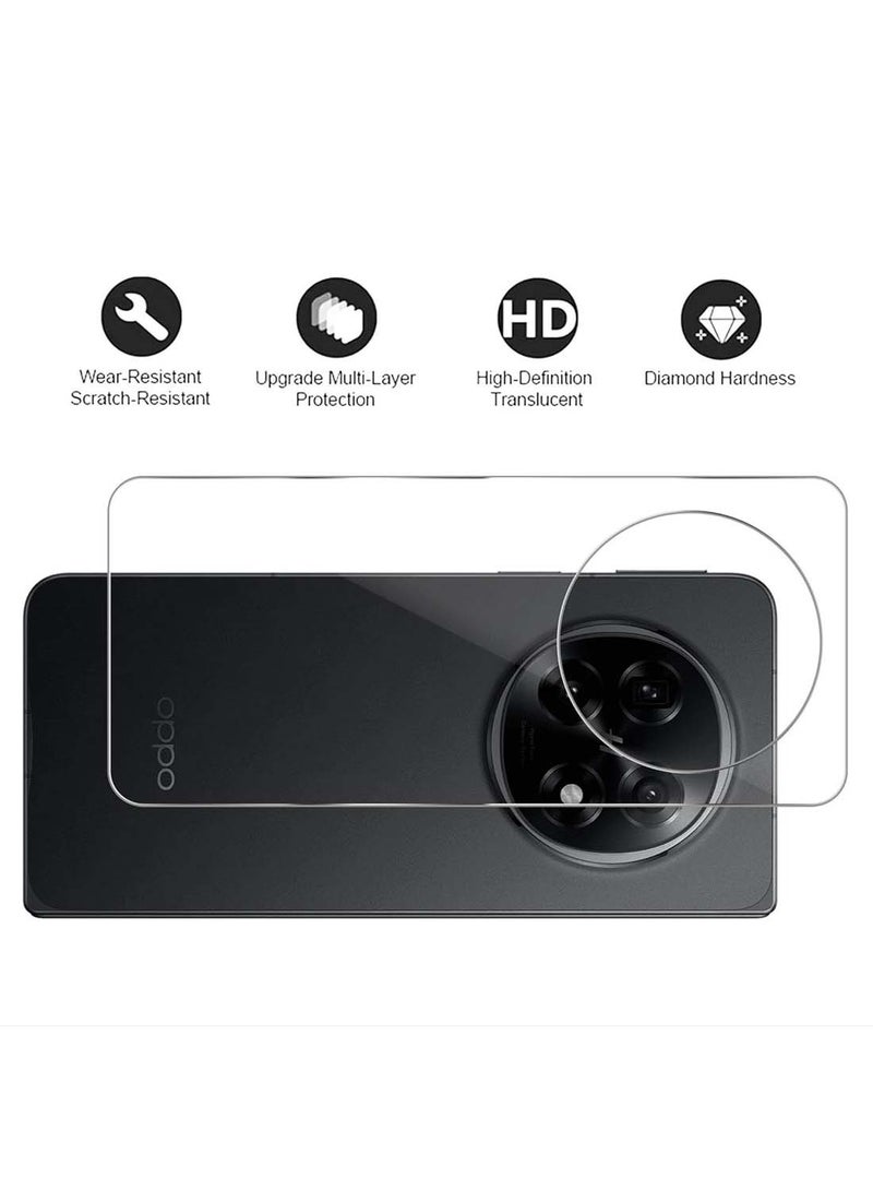 دبليو تيك واقي شاشة ناعم من Oppo Find N5 5G 2025 بزاوية 360 درجة مقاوم للخدش فيلم غير لامع شفاف مرن - شفاف - Image 2