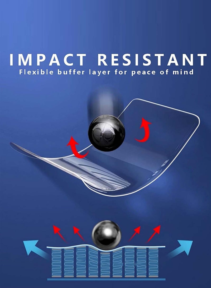 دبليو تيك واقي شاشة ناعم من Oppo Find N5 5G 2025 بزاوية 360 درجة مقاوم للخدش فيلم غير لامع شفاف مرن - شفاف - Image 3