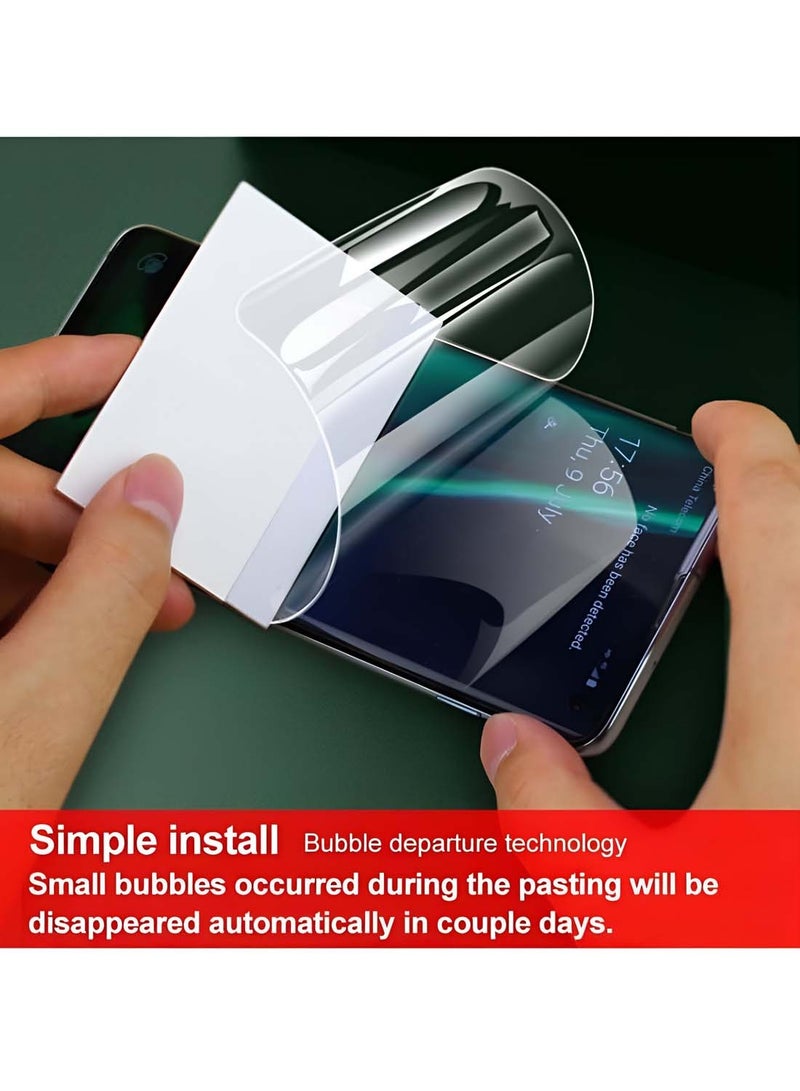 دبليو تيك واقي شاشة ناعم من Oppo Find N5 5G 2025 بزاوية 360 درجة مقاوم للخدش فيلم غير لامع شفاف مرن - شفاف - Image 4